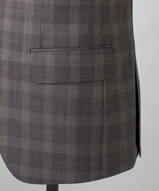 GOTAIRIKU 【CANONICO/カノニコ】 リベンジ 150's 通年スーツ（ブラウン×チェック） ダークブラウン系4