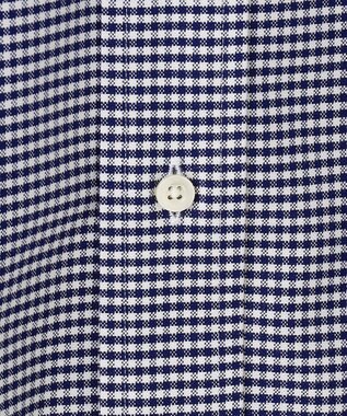 J.PRESS MEN 【WEB・一部店舗限定】ギンガムチェック 半袖シャツ/B.D ネイビー系3