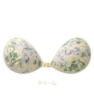 BRADELIS New York 【NuBra / ナチュラルタイプ】ヌーブラ・エアーライト  スーザン  ストラップレスで肩こり軽減 ストレスフリー クリーム