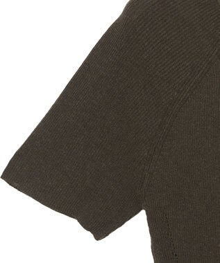 JOSEPH シアークレープ　ショートスリーブニット Palm Leaf