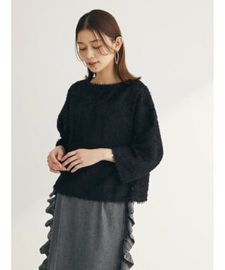 Green Parks ●２ＷＡＹ　もこもさプルオーバー Black