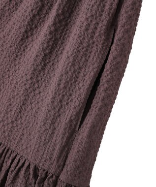 AMERICAN HOLIC 【先行予約】【WEB限定】サッカーティアードワンピース＜丈違い＞ Brown