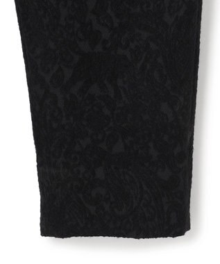 JOSEPH HOMME 【HIGH GRADE LINE】オリエンタルジャガード　タック入りストレートパンツ / HOVE TUCK ブラック系