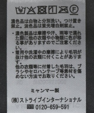 AMERICAN HOLIC スタンドベア風ボアコート Charcoal Gray