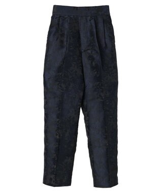 Green Parks Ｂ．ジャガードタックパンツ Blue