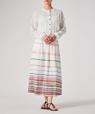 Paul Smith シアー クルーネック カーディガン ホワイト
