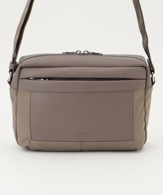 Y'SACCS ブロックモチーフショルダー グレージュ