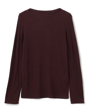 BEIGE， 【一部店舗限定・洗える】FORD / ボートネックトップス Bordeaux