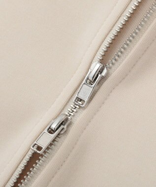 Green Parks フード付ベスト Ecru