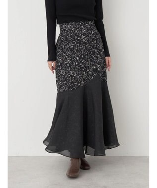earth music&ecology 切替フラワースカート