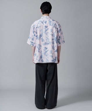 WEGO 【ユニセックス着用ITEM/MLサイズ展開】トロミアロハシャツ（S） ピンク