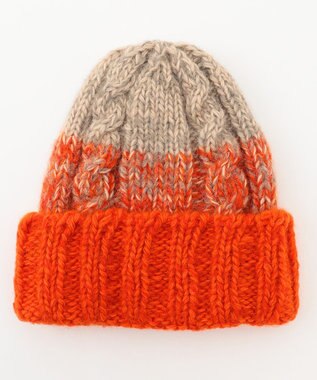 J.PRESS YORK STREET 【UNISEX】ニットキャップ オレンジ系5