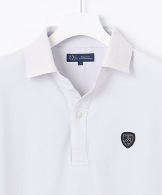 23区GOLF 【MEN】COOL JERSEYシリーズ 冷感ポロシャツ ライトグレー系