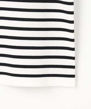 組曲 フラワーメタル ニットTシャツ オフボーダー