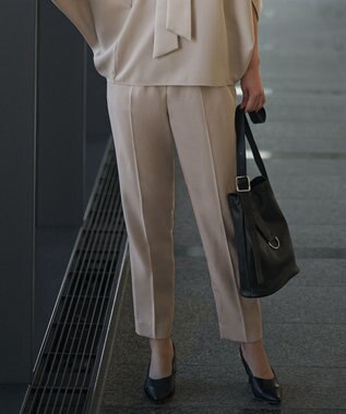 ICB L 【WEB限定カラーあり】FluidBackSatin ドロストパンツ