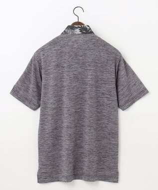 JOSEPH ABBOUD MOUNTAIN 【UNISEX】接触冷感 クールスキンガードポロシャツ グレー系