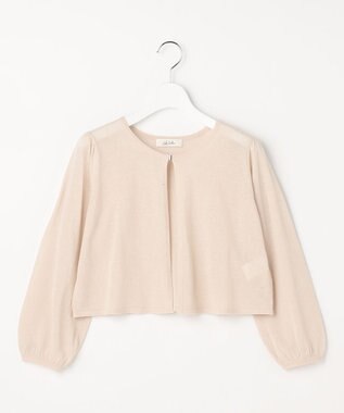 ANY SIS 【Lily Calin】シャイニー ボレロ ライトベージュ