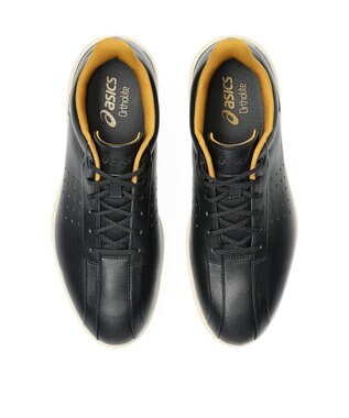 ASICS WALKING ハダシウォーカー メンズ 3E相当 ブラック×ベージュ