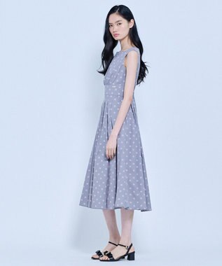 TOCCA 【星風まどかコラボ・00サイズあり】SKIPPING RIBBON ドレス ライトグレー系5