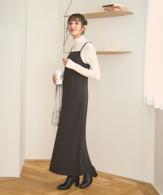 WEGO 【手洗い可】タートルネックニット ホワイト