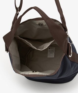 LeSportsac CONVERTIBLE BUCKET BAG/ディープシー/ダークチョコレート ディープシー/ダークチョコレート