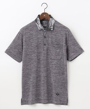 JOSEPH ABBOUD MOUNTAIN 【UNISEX】接触冷感 クールスキンガードポロシャツ グレー系