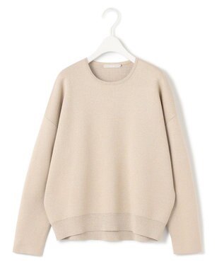 ICB 【洗える】 シャイニースムース プルオーバー ベージュ系