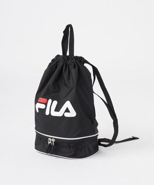 OP／FILA 【FILA】ベーシック二重底ボンサック ブラック