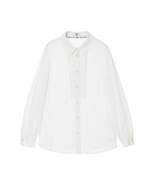 DAKS セラテリーライトブラウス オフホワイト