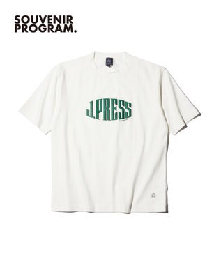 J.PRESS MEN 【J.PRESS ORIGINALS】Supima Recycle Jersey J.PRESS Logo T-shirt