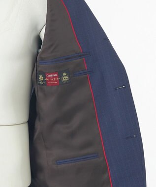 J.PRESS MEN 【WEB・一部店舗限定】ブルーシェードストライプ スーツ ブルー系1