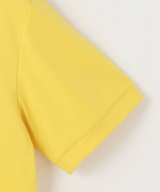 PW CIRCULUS 【UVカット / 吸水速乾 / 伸縮性抜群】【MEN】バックメッシュ切り替えモックT イエロー系