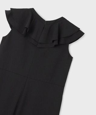 GRACE CONTINENTAL フリルサロペット ブラック