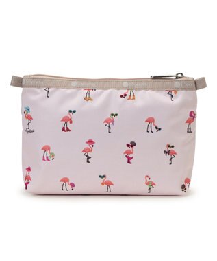 LeSportsac COSMETIC CLUTCH/フラミンゴパーティー フラミンゴパーティー