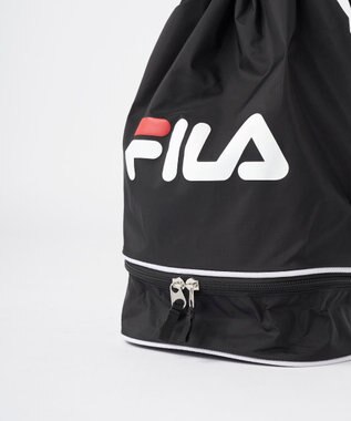 OP／FILA 【FILA】ベーシック二重底ボンサック ブラック