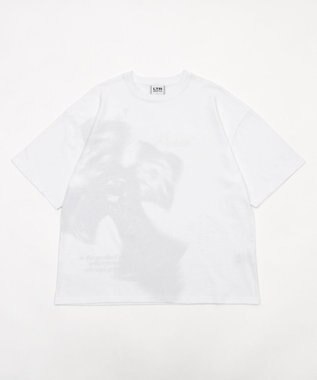 WEGO 【ユニセックス着用ITEM】ラインストーングラフィックT（SS） ホワイト