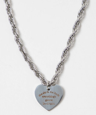 WEGO Lヘビーチェーンモチーフネックレス 柄1