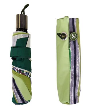 +RING 【プラスリング】【数量限定】UNISEX  折傘 55cm GRN T1159 緑