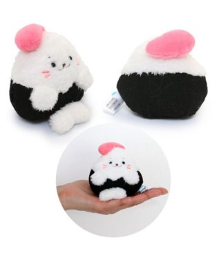 Mother garden しろたん 手のりマスコット おにぎり 《 明太子 / ツナマヨ 》 単品 明太子おにぎり