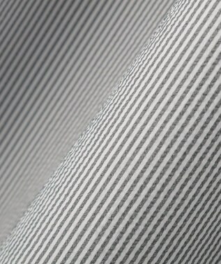 Green Parks 表面感ペプラムレイヤードワンピース Stripe