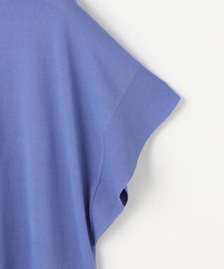 ANY SIS 【アイスタッチ】フレンチスリーブ ニット ブルー