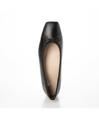 ing <ing>【WEB限定】スクエアトゥバレエシューズ ブラック