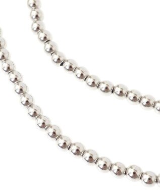 AMERICAN HOLIC メタルボールネックレス Silver