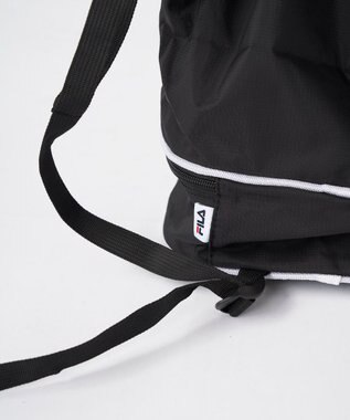 OP／FILA 【FILA】ベーシック二重底ボンサック ブラック