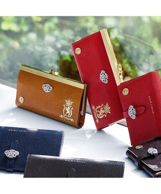 A.D.M.J. 【牛革】アールデコガマグチウォレット CORALLO