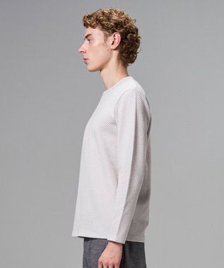 JOSEPH HOMME チャンディーガルジャージー　クルーネックカットソー アイボリー系