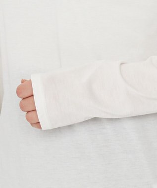 uncrave アルビニスタシフォン ボートネック カットソー（uncrave STANDARD） オフ