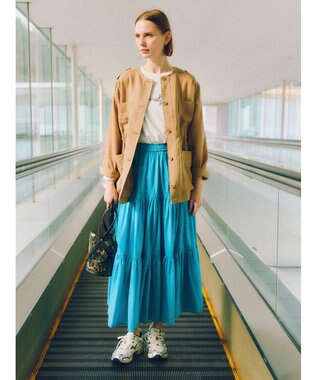 Te chichi コットンボイルティアードスカート《2026 spring catalog item》