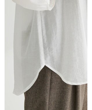 Green Parks ・ＥＬＥＮＣＡＲＥ　ＤＵＥ　ドロストスリーブチュニック Off White