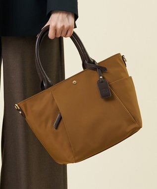 J.PRESS LADIES 【新色登場・WEB限定・2way】ナイロン Midium トート バッグ